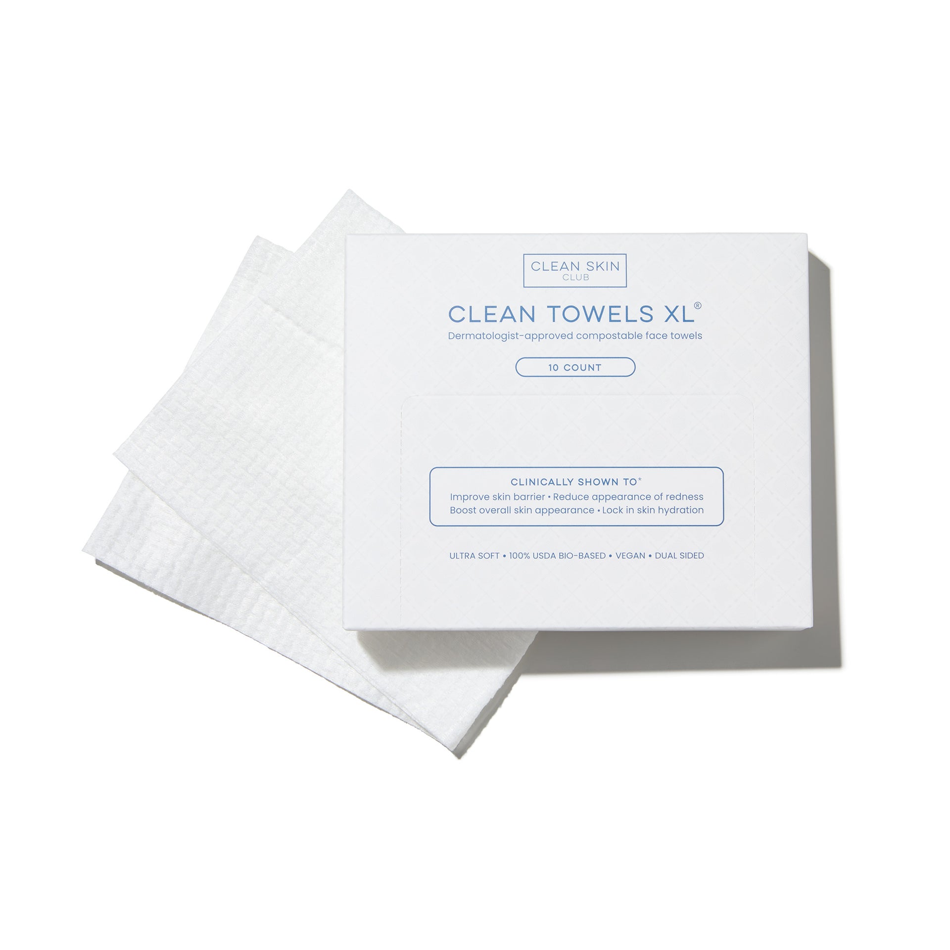 Clean Skin Club Clean Towels XL Travel Size
