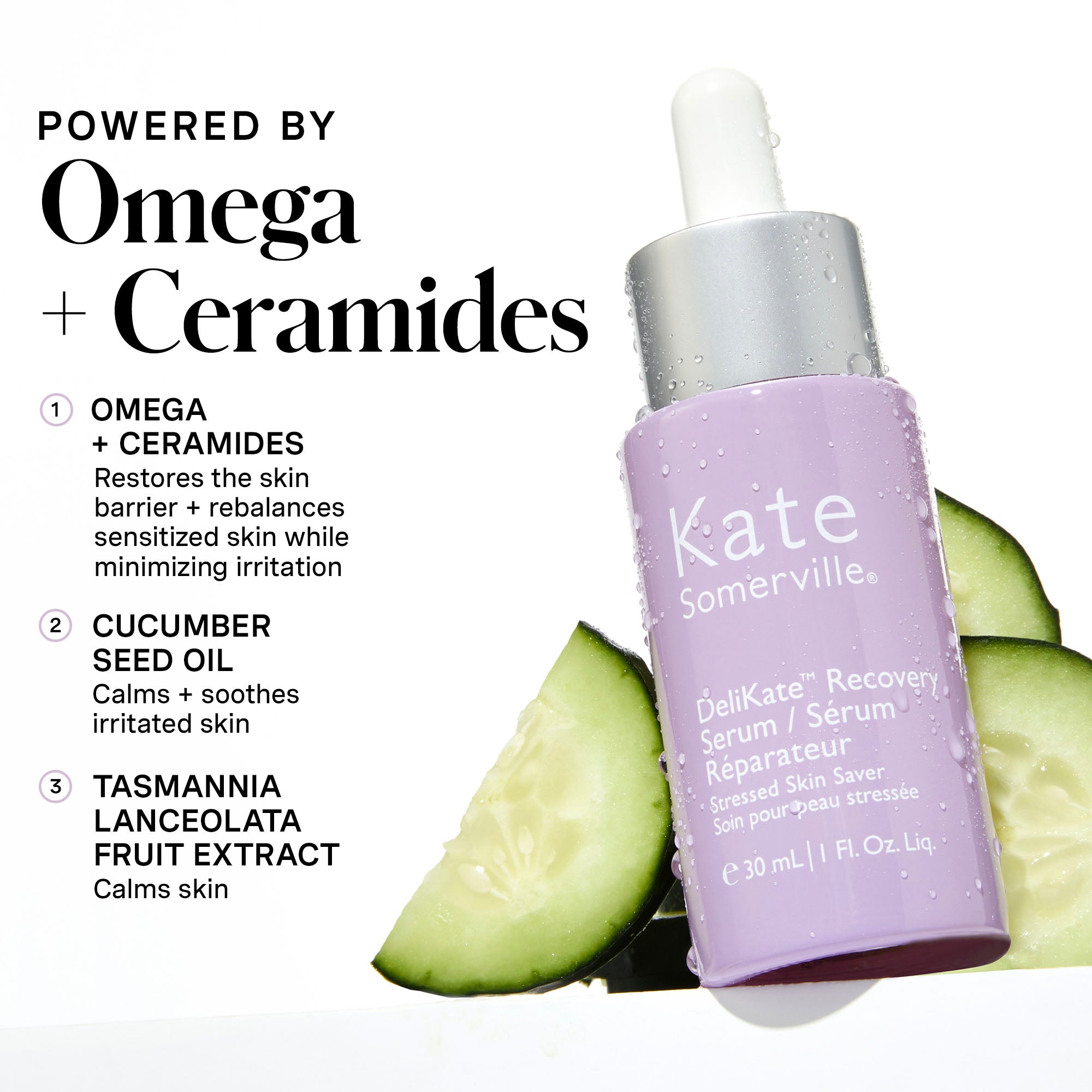 Soothing Serum For Stressed & Sensitized Skin - Kate Somerville