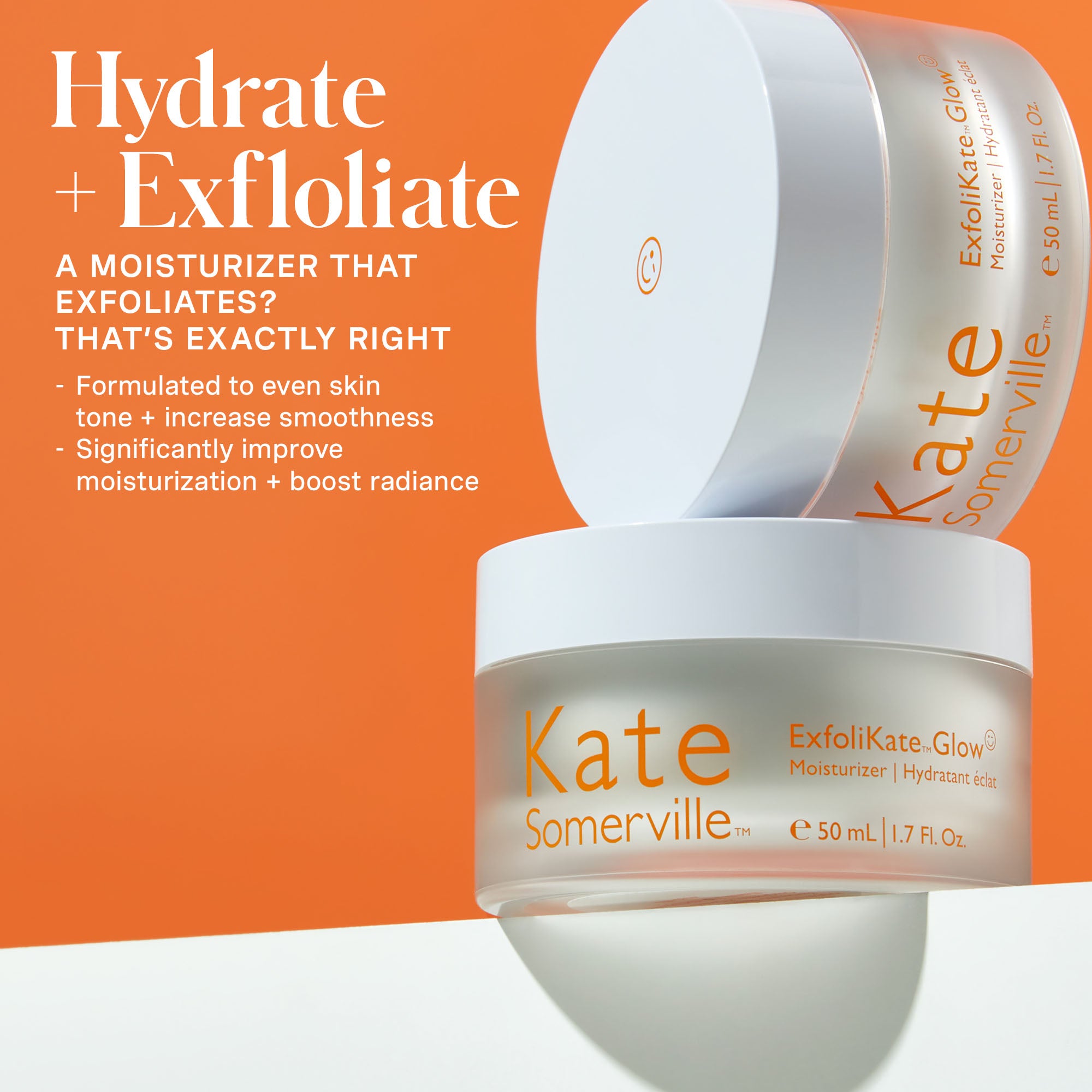 ExfoliKate Glowing Skin Moisturizer | Kate Somerville – Kate