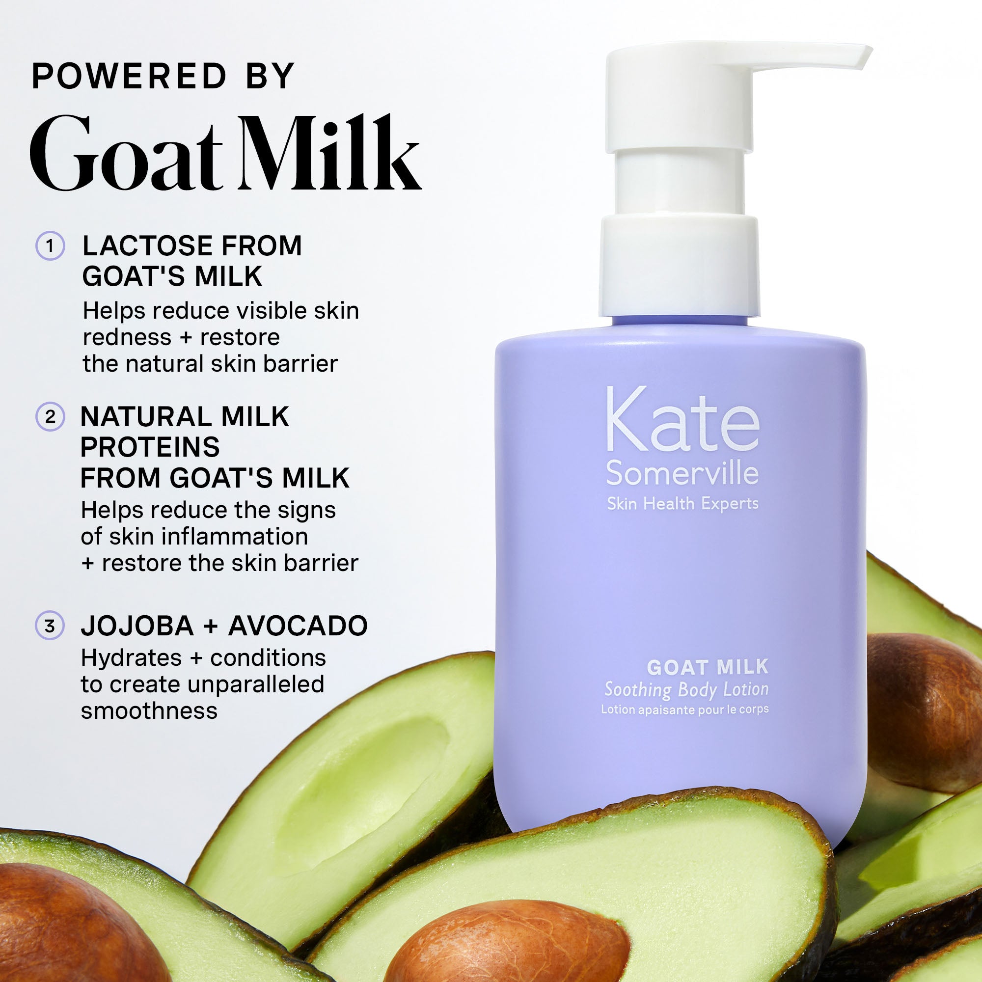 Shop Goat Milk Soothing Body Lotion – Kate Somerville US