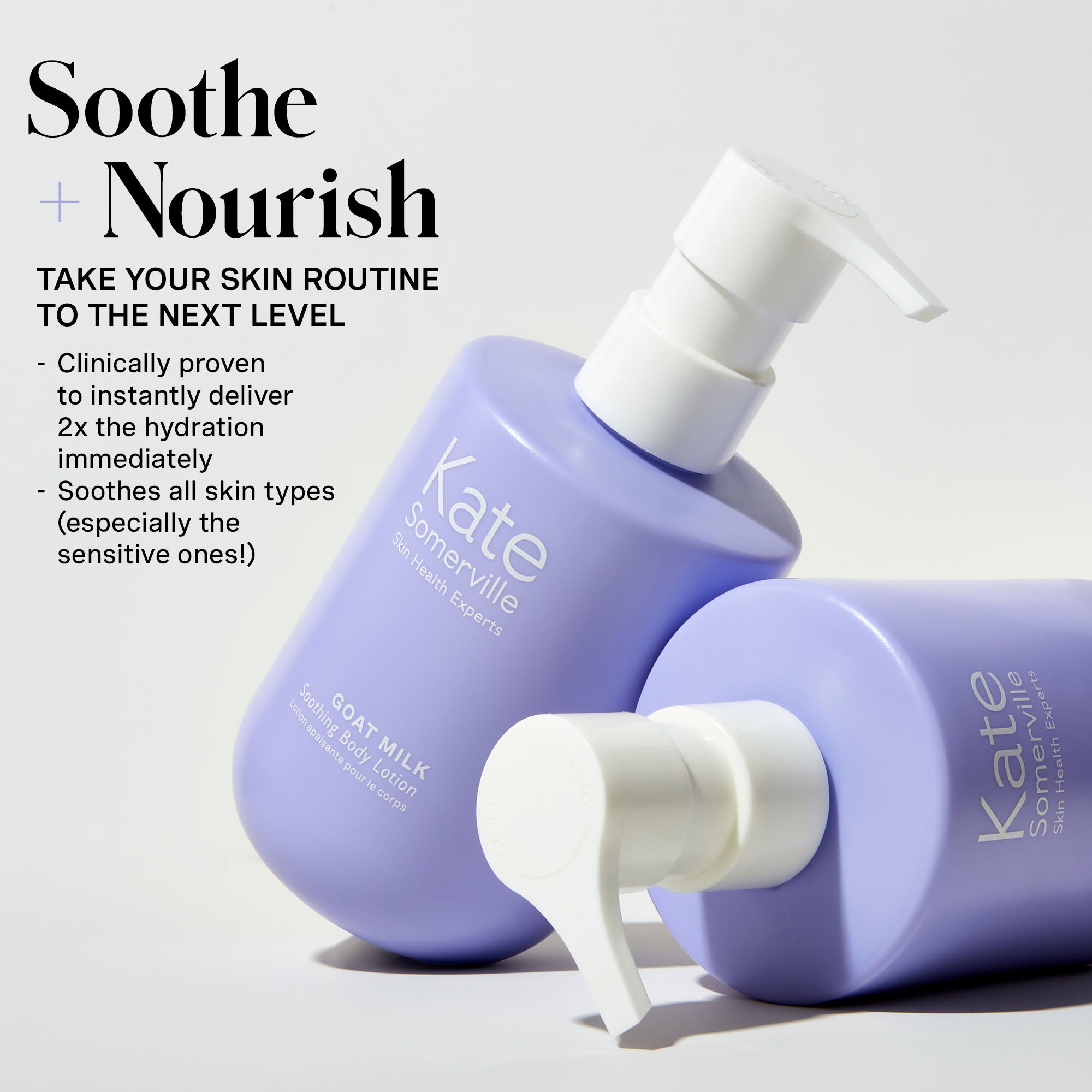 Shop Goat Milk Soothing Body Lotion – Kate Somerville US