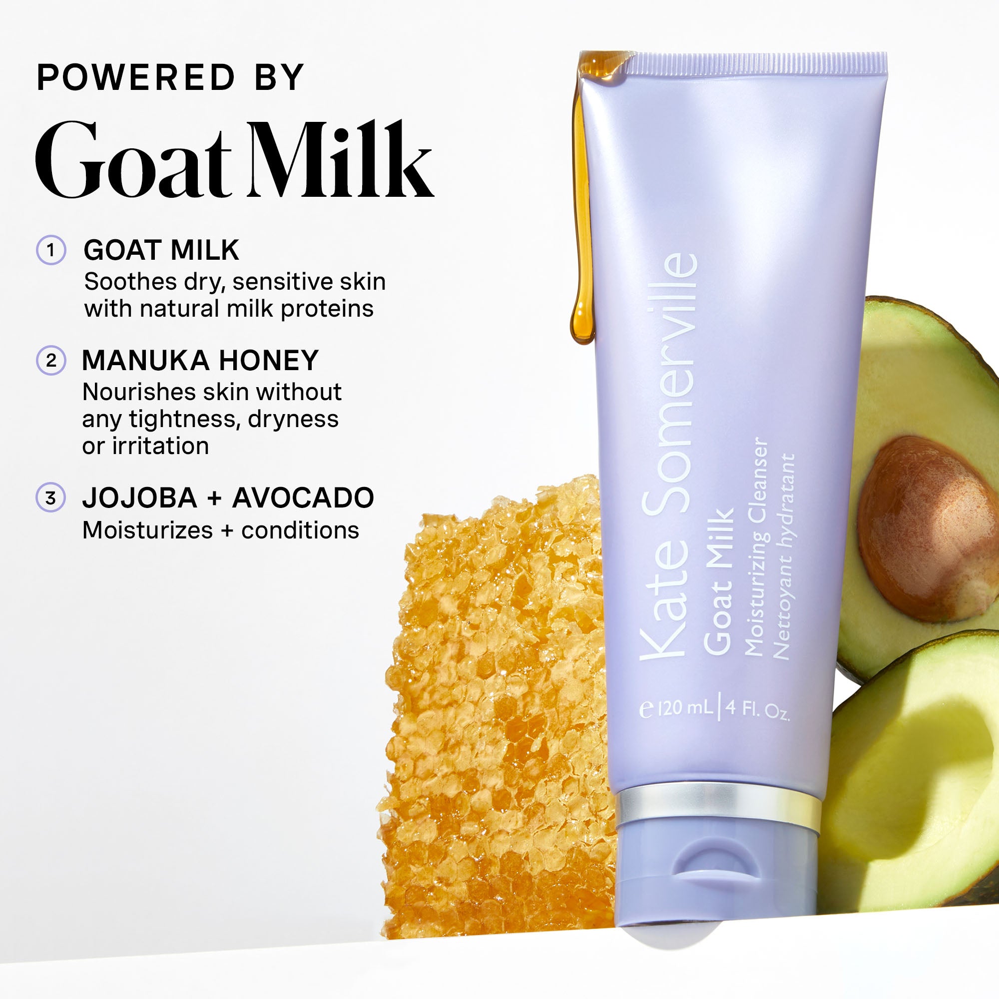 Goat Milk Moisturizing Cleanser Duo – Kate Somerville US