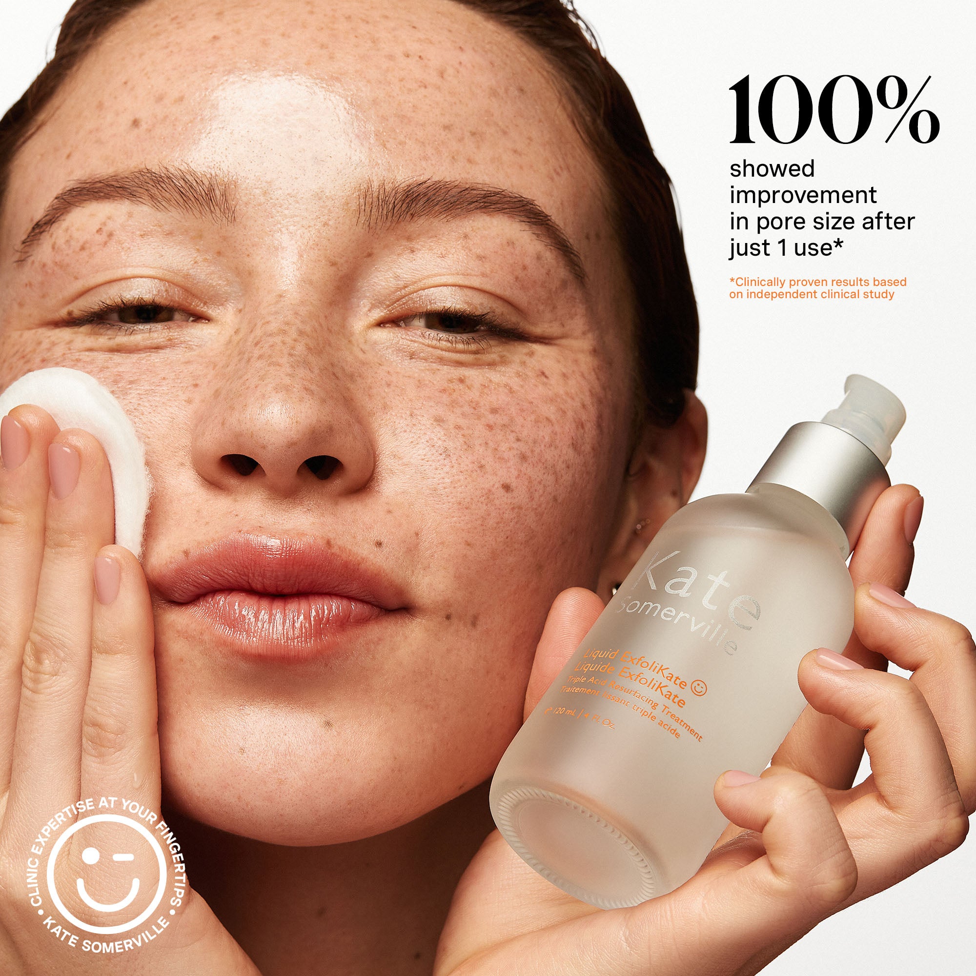 Liquid ExfoliKate® Triple Acid Resurfacing Treatment | Kate