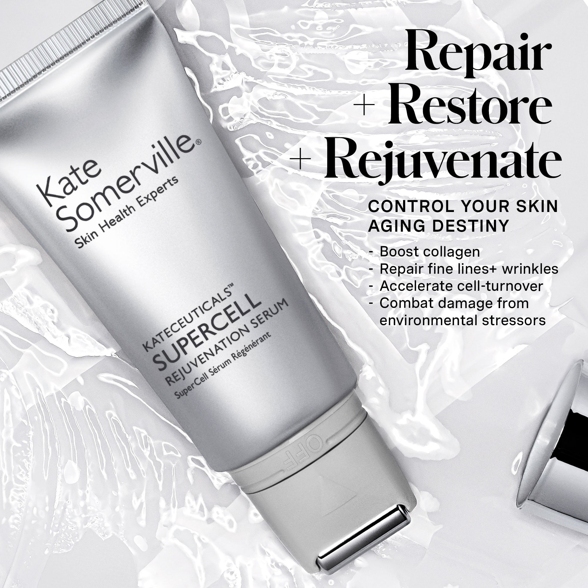 KateCeuticals® SuperCell Rejuvenation Serum – Kate Somerville US