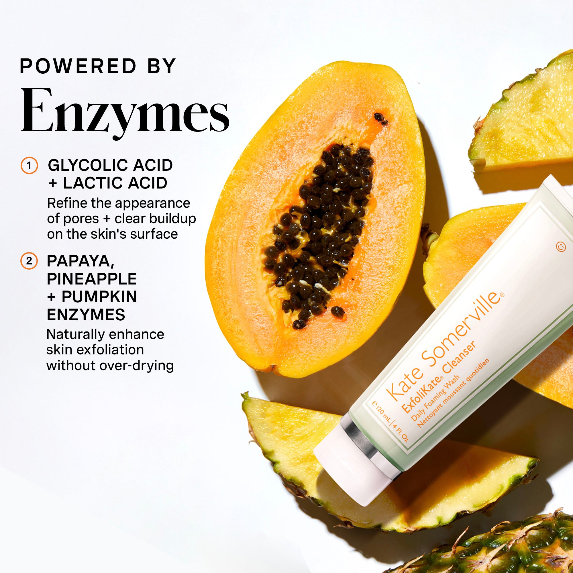 ExfoliKate® Cleanser Daily Foaming Wash Duo – Kate Somerville US